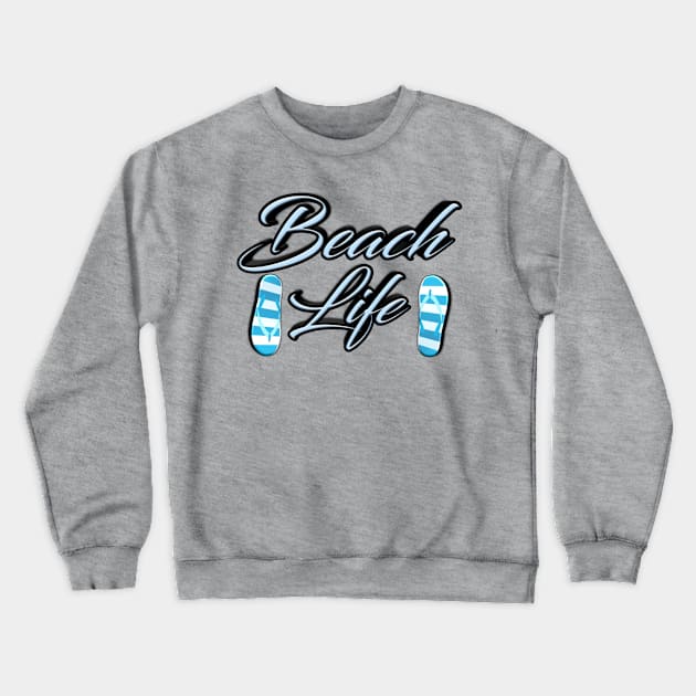 beach life Crewneck Sweatshirt by Donperion